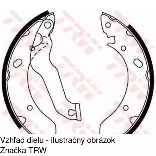 Brzdové čeľuste S72-1089 /POLCAR/ - obr. 4