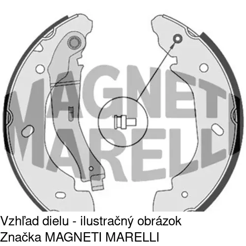 Brzdové čeľuste POLCAR S72-1091
