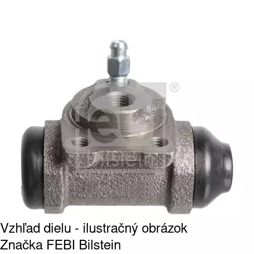 Brzdový valček POLCAR S74-0029