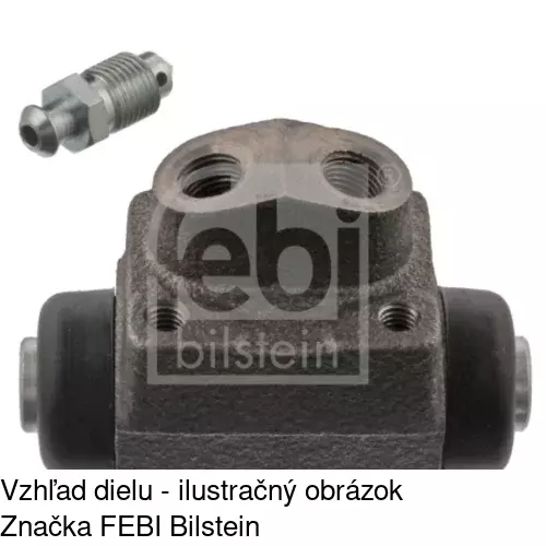 Brzdový valček S74-0039 /POLCAR/ - obr. 3