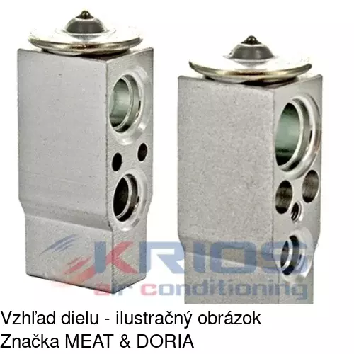 Expanzný ventil TSP0585067 /POLCAR/ - obr. 5