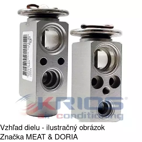 Expanzný ventil TSP0585076 /POLCAR/ - obr. 1