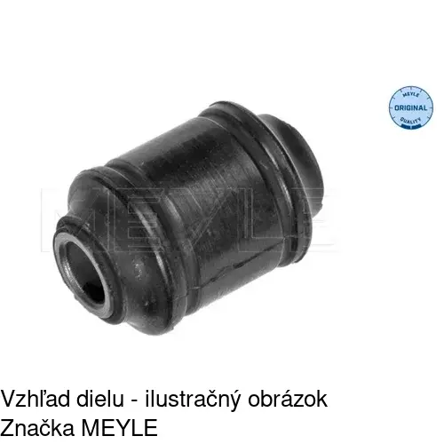 Púzdro reakčnej tyče VO-BS005 /POLCAR/
