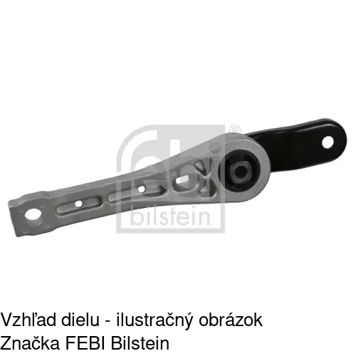 Silentblok motora VW-EM019 /POLCAR/ - obr. 2