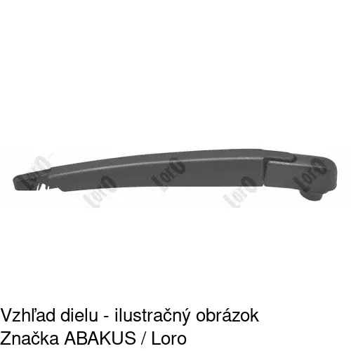 Lišta stierača W1T046S /POLCAR/ - obr. 1