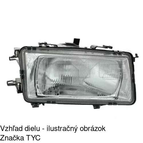 Hlavný reflektor 1307090E /POLCAR/ - obr. 1