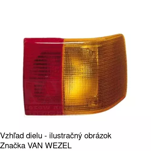 Zadné svetlo 1307870E /POLCAR/ - obr. 4