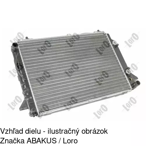 Chladiče vody POLCAR 130808A6