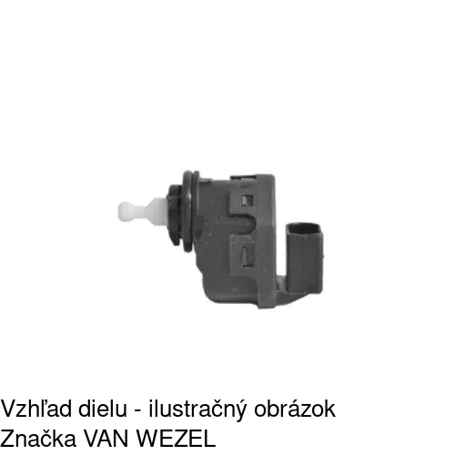 Motorček reflektora 1323098H /POLCAR/ - obr. 4