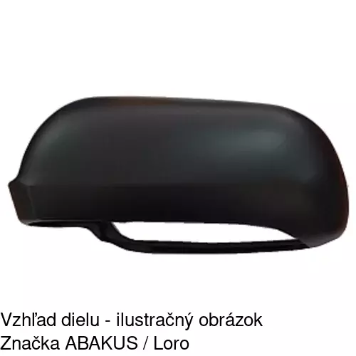 Rám vonkajšieho zrkadla 1323520M /POLCAR/ - obr. 3