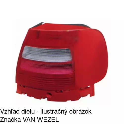 Zadné svetlo 1324883E /POLCAR/ - obr. 2