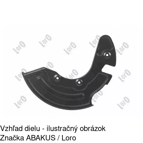 Brzdovy štít 1324OT-2 /POLCAR/ - obr. 2