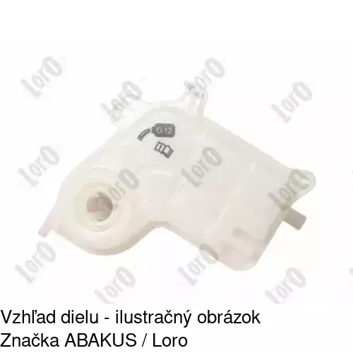 Nádržky vyrovnávacie 1324ZB-3 /POLCAR/ - obr. 2
