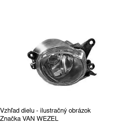 Hmlové svetlo - predné 132530-E /POLCAR/ - obr. 4