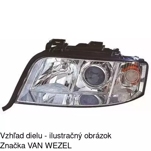 Hlavný reflektor 1327097H /POLCAR/ - obr. 3