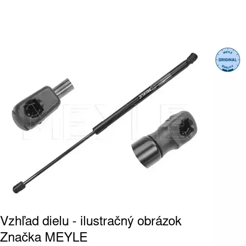 Plynová pružina 1331AB /POLCAR/ - obr. 2