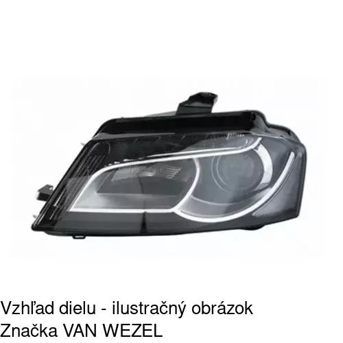 Hlavný reflektor 1332091H /POLCAR/ - obr. 4