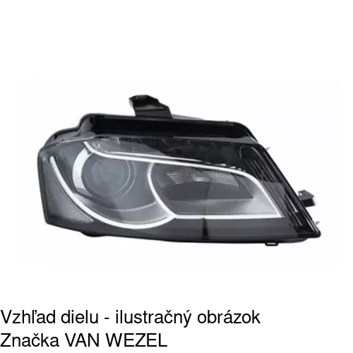 Hlavný reflektor 1332101H /POLCAR/ - obr. 3