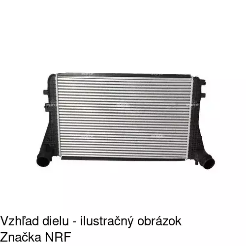 Chladiče vzduchu (Intercoolery) 1332J8-1 /POLCAR/ - obr. 2