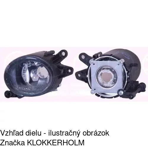Hmlové svetlo - predné 133430-U /POLCAR/ - obr. 5