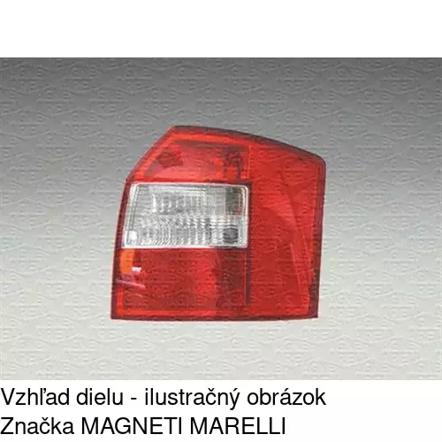 Zadné svetlo 1334872E /POLCAR/ - obr. 3