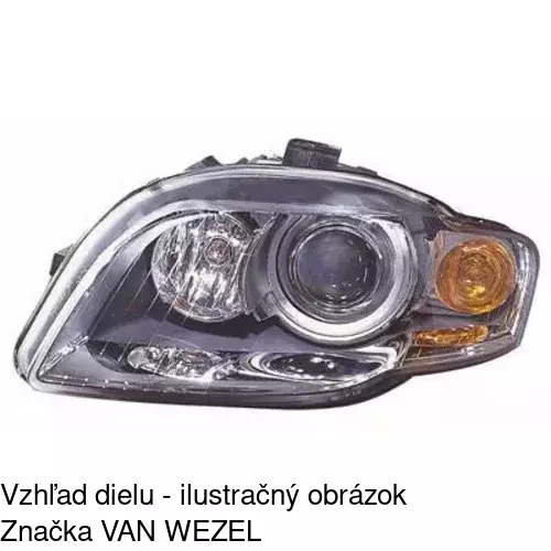 Hlavný reflektor 1335091E /POLCAR/ - obr. 5