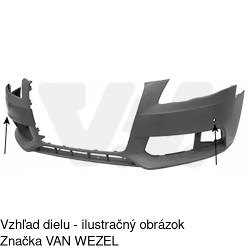 Predný nárazník 133707-7 /POLCAR/ - obr. 2