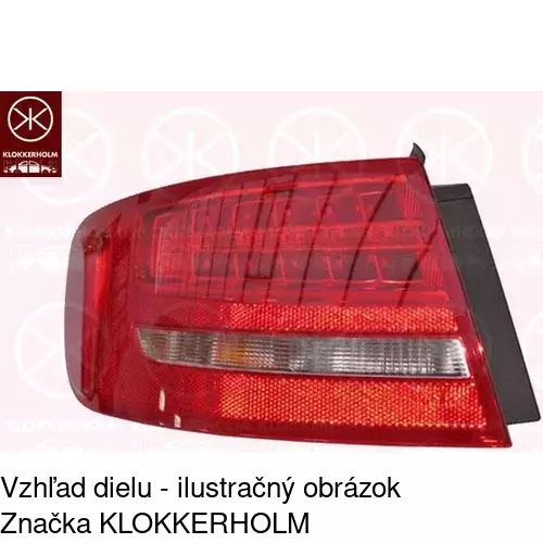 Zadné svetlo POLCAR 1337873U
