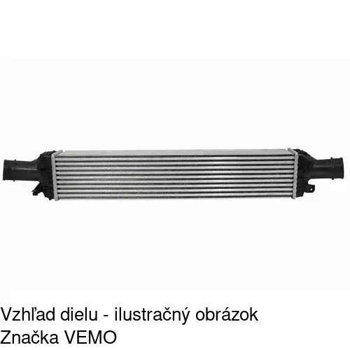Chladiče vzduchu (Intercoolery) 1337J82X /POLCAR/ - obr. 2