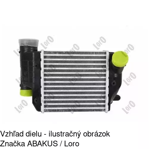 Chladiče vzduchu (Intercoolery) 1338J82X /POLCAR/ - obr. 2