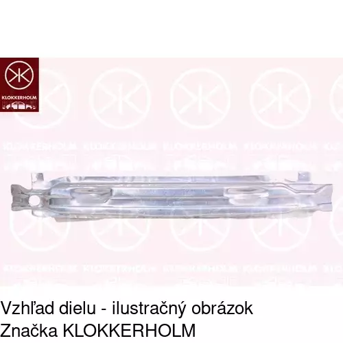 Výstuha nárazníka POLCAR 133907-4
