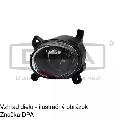 Hmlové svetlo - predné 1355290E /POLCAR/ - obr. 3
