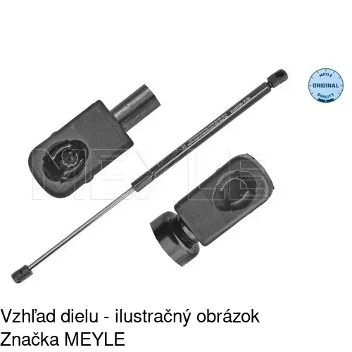 Plynová pružina 1365AB1 /POLCAR/ - obr. 2