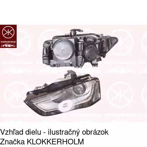 Hlavný reflektor 13D1091U /POLCAR/ - obr. 1