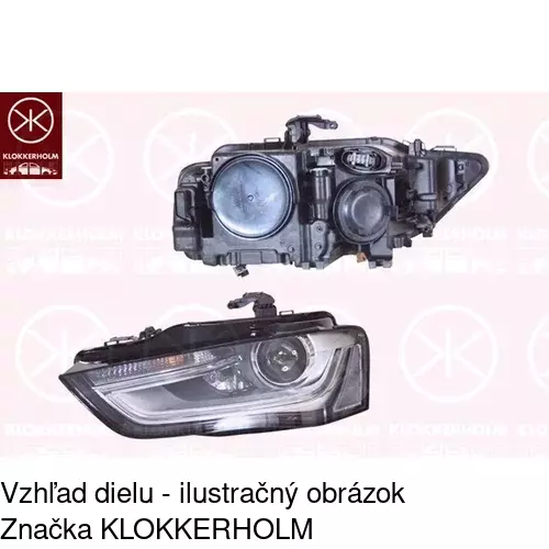Hlavný reflektor POLCAR 13D1102U