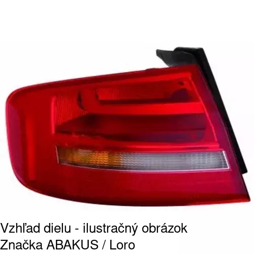 Zadné svetlo 13D187-H /POLCAR/ - obr. 2