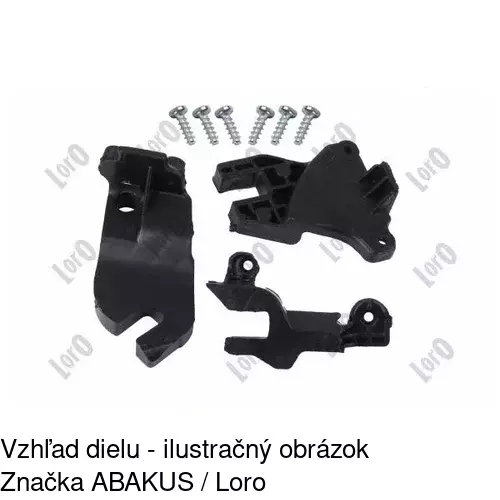 Hlavný reflektor POLCAR 13E1091H