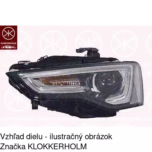 Hlavný reflektor 13S1092U /POLCAR/ - obr. 1
