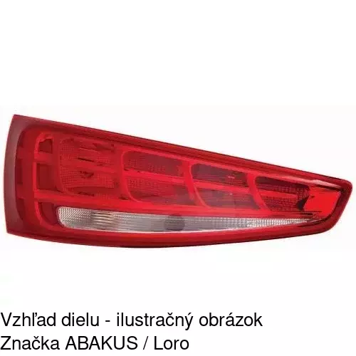 Zadné svetlo 13X188-U /POLCAR/ - obr. 1
