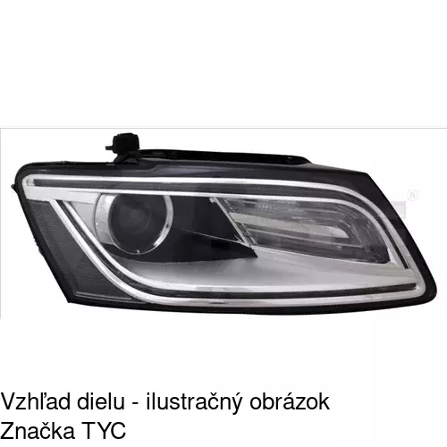 Hlavný reflektor POLCAR 13X2091V