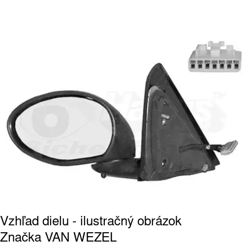 Vonkajšie zrkadlo 1404515E /POLCAR/ - obr. 5