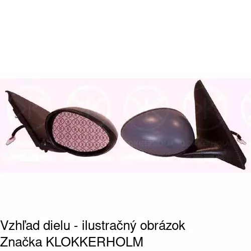 Vonkajšie zrkadlo 1404524E /POLCAR/ - obr. 1