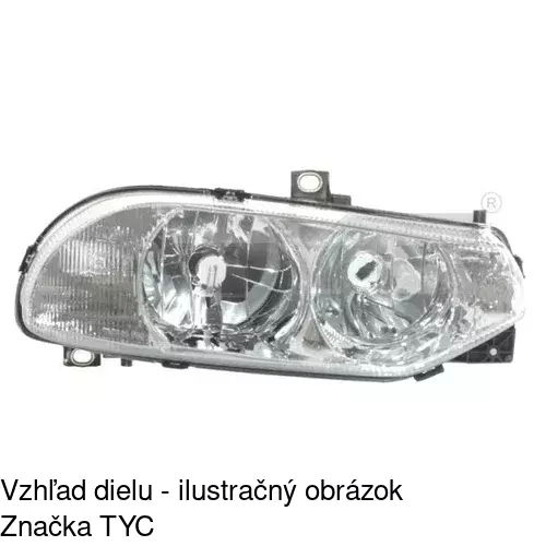 Hlavný reflektor POLCAR 1408100E