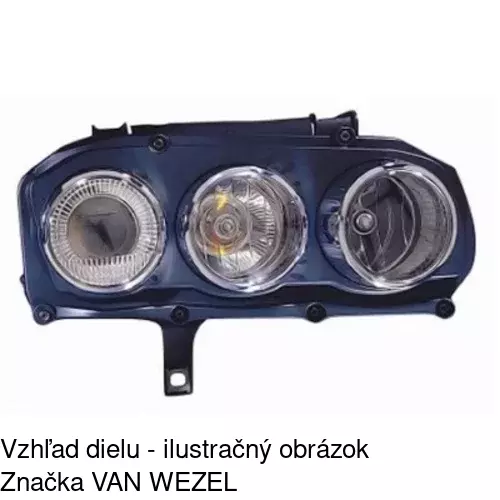 Hlavný reflektor 141110-U /POLCAR/ - obr. 5