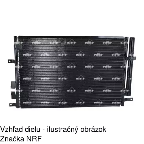 Chladiče klimatizácie 1411K8C1S /POLCAR/ - obr. 1