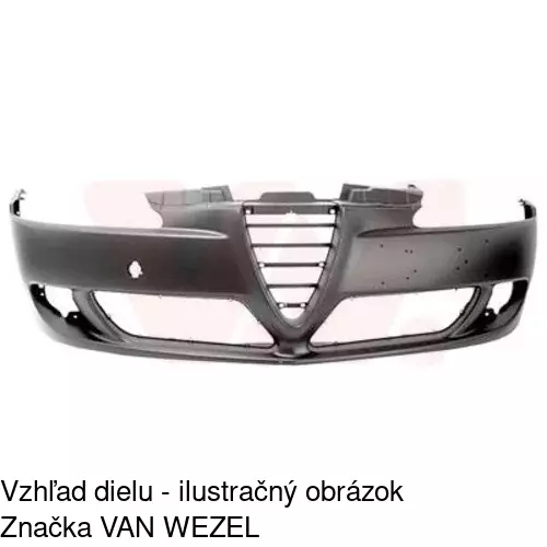 Predný nárazník 142007 /POLCAR/ - obr. 1