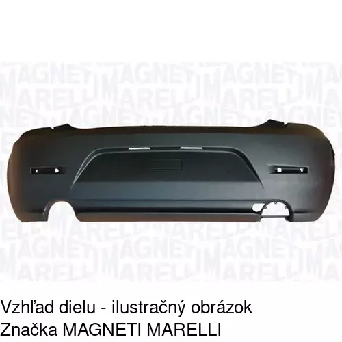 Zadný nárazník POLCAR 142096