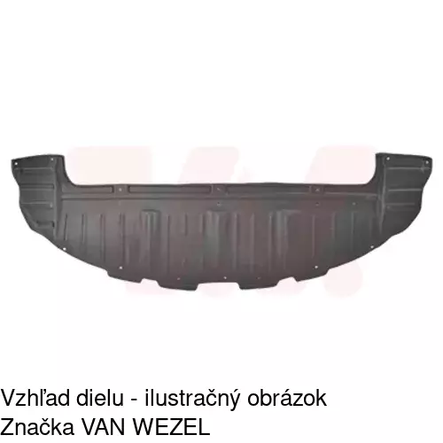 Dolný kryt nárazníka 142134-7 /POLCAR/ - obr. 1