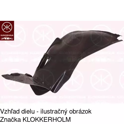 Podblatník (plast) 2001FP1T /POLCAR/