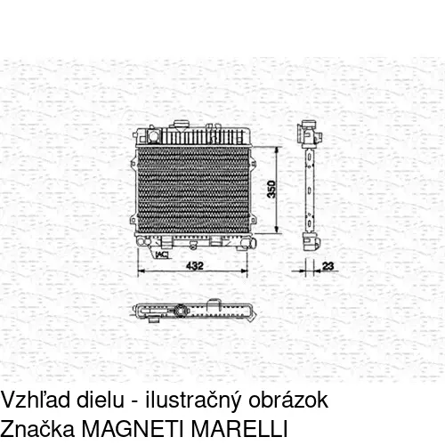 Chladiče vody POLCAR 200508-1